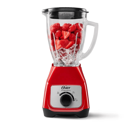 LICUADORA OSTER BLSTKAG-RRD-053 2 VELOCIDADES 550 WATTS 1.5 LITROS F5.4