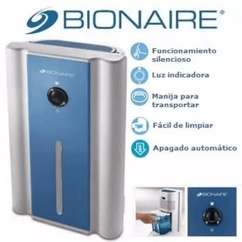 Mini deshumidificador de aire Bionaire BMD100-LA0511