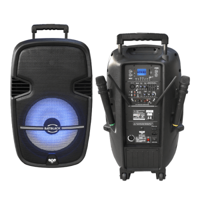 PARLANTE ACTIVO BATBLACK  BT-1215A36-3 15