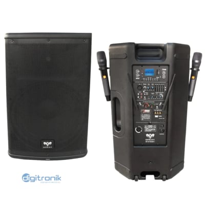 PARLANTE ACTIVO BATBLACK BT-5115A36-1 15