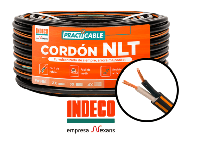 CABLE AUDIO INDECO 2X14AWG CORDON MELLIZO TTRF-PC 2.08 MM2 60227 IEC53 300/500V
