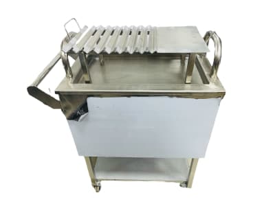 Caja China Solano con parrilla 60x40cm Acero inoxidable1