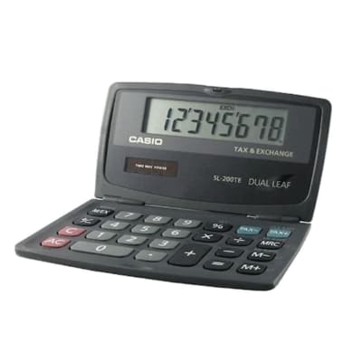 CALCULADORA CASIO SL-200TE-W 8 DIGITOS1