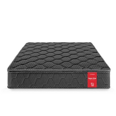 COLCHON 1.5 PLAZAS SUPER STAR NEGRO PARAISO 230 REOSRTES