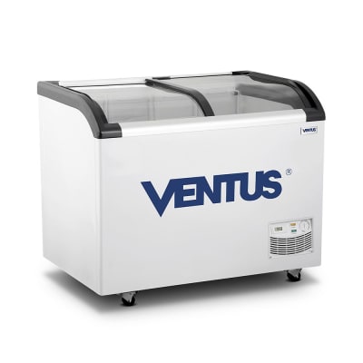 CONGELADORA HORIZONTAL VENTUS CTV-220Q TAPA DE VIDRIO CURVO 220 LT-I1