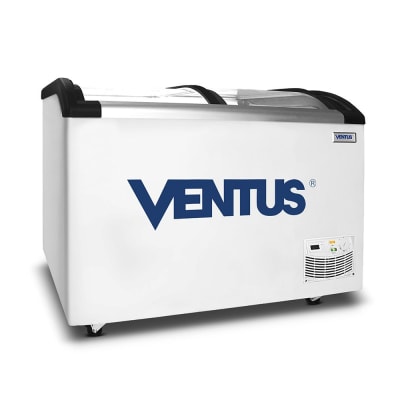 CONGELADORA HORIZONTAL VENTUS CTV-320Q TAPA DE VIDRIO CURVO 320 LT-I1