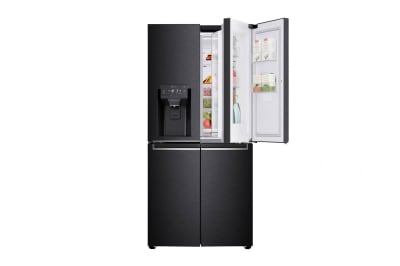 Refrigeradora LG LM57SDT French Door con Puerta Mágica 426 LT Negra Mate f1081