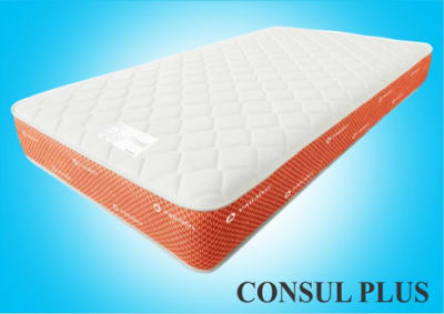 COLCHON 2 PLAZAS CONSUL PARAISO 264 RESORTES