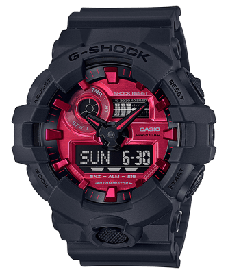 Reloj Casio GA-700AR-1A G-SHOCK Analógico y Digital Hombre1