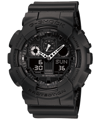 Reloj Casio  GA-100-1A1 G-Shock Analógico Y Digital Hombre - Negro y Blanco1
