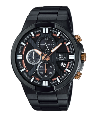 Reloj Casio  EFR-544BK-1A9 Edifice Lujoso Para Hombre - Negro1