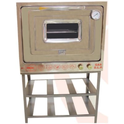 HORNO INDUSTRIAL FADICC TOTAL ACERO  CON DORADOR PIROMETRO REFECT  F621