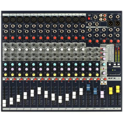 MEZCLADORA DE SONIDO SOUNDCRAFT EFX12 12 CANALES CON EFECTOS2