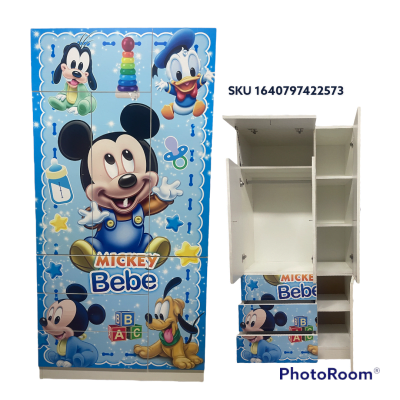 ROPERO 90CM NIÑO MELAMINA MAFF 90ANX200ALX35FDO F100