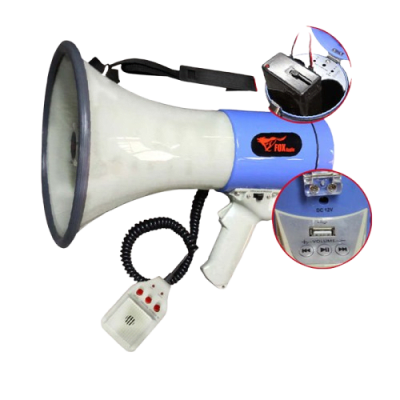 Megáfono Fox Audio Fx-50bp/USB Batería Lithium 1500MAh1