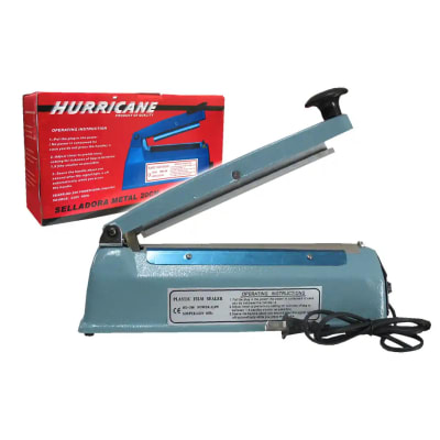 SELLADORA BOLSA HURRICANE HD-200M-IR 20CMTS METAL F1.51