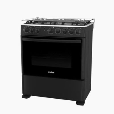 COCINA DE PIE MABE CMP3020FN0 6H 76CM NEGRO1