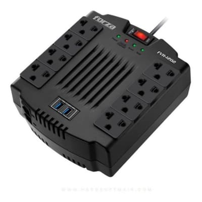 Estabilizador Forza FVR-1202USB 600W 1200VA 8 Tomas 220V F31