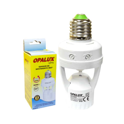 SENSOR MOVIMIENTO OPALUX ST-451C ROSCA E27 220-240VAC F0.6