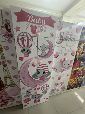 ROPERO 60CM NIÑA MELAMINA MALLQUI 60ANX180ALX40FDO CM F491