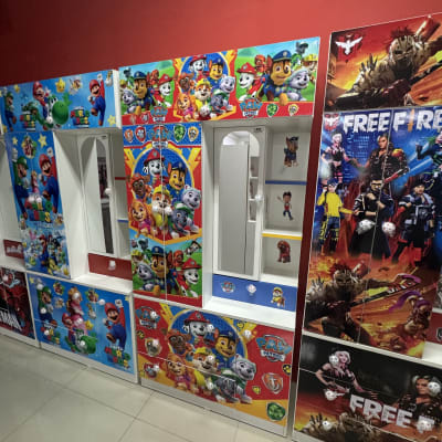 ROPERO 100CM NIÑO TOCADOR IZQUIERDO MELAMINA MALLQUI 100ANX200ALX40FDO CM F972