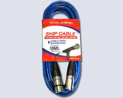 CABLE SHIP JJ-MC003-10M PARA MICROFONO  CERT 12361