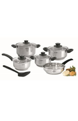 JUEGO DE OLLAS RECORD GRAZIA PLUS 018+22A+24+C16+S22 FD T/V1