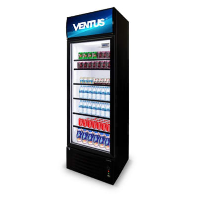 VISICOOLER VENTUS LG-360LED de una puerta de VIDRIO F671