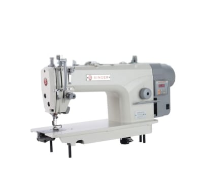 Máquina de coser industrial recta Singer 141g-30cex pesada motor inc. + mueble