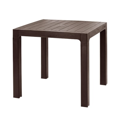 MESA TERRAZA CUADRDADA REY ROBLE 80ANX75AALX80FDO CM  F3