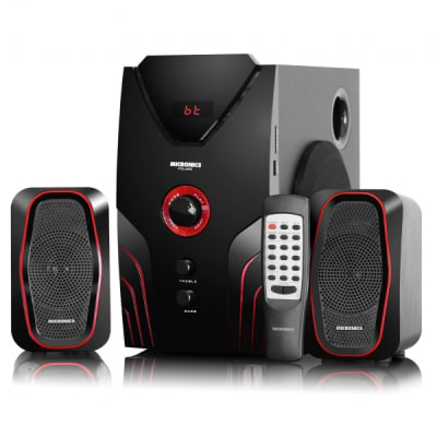 PARLANTE MULTIMEDIA MICRONICS POLARIS MIC S7074BT FM USB1