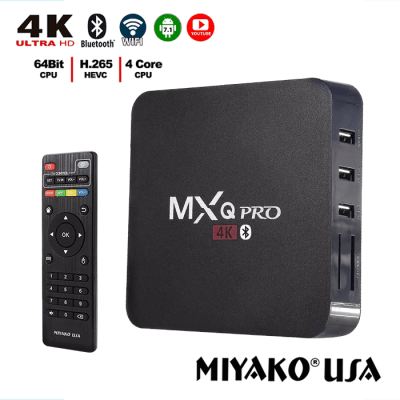 Tv Box Miyako Miy-MXPR08-BT Android 8G Cjx40 F2.301