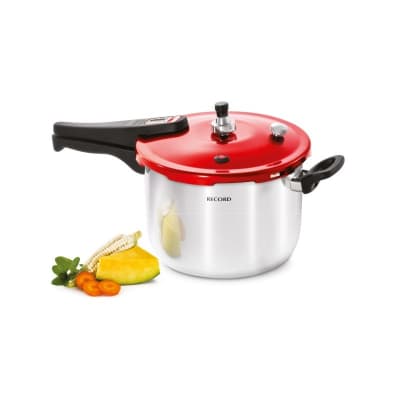 OLLA A PRESION RECORD 10 LITROS DE ALUMINIO ALUMPRESS REC. PUL T/COL1