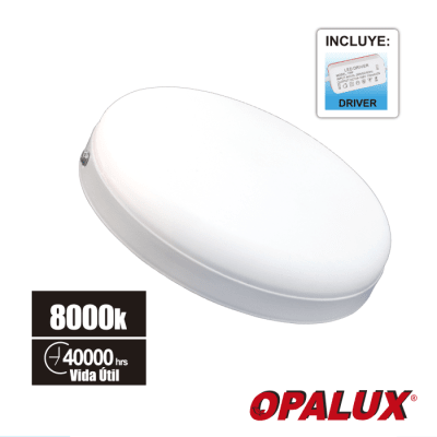 PANEL REDONDO OPALUX OP-18FD-CW 18W 800 K 175-265V 1620LM1