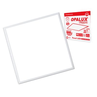PANEL LED CUADRADO BATBLACK OP-6048W-65CW P/EMPOTRAR 48W 6500K 4800LM