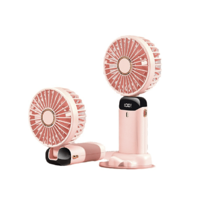 VENTILADOR PORTATIL OPALUX OP-HF36-RS RECARGABLE C/SOPORTE PARA CEULULAR F0.61