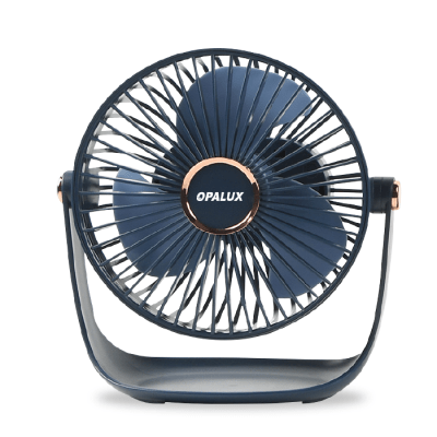VENTILADOR PORTÁTIL OPALUX OP-TF60-AZ RECARGABLE 5 VELOCIDADES F0.601