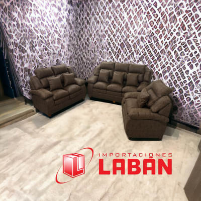 Juego De Sala MUÑOZ Tanque Reclinable 3-2-1 PVC1