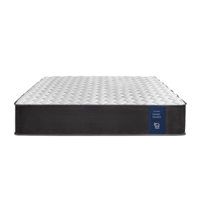 COLCHON QUEEN POCKET ITALIANO PARAISO 600 RESORTES 2 ALMOHADAS 1 PROTECTOR