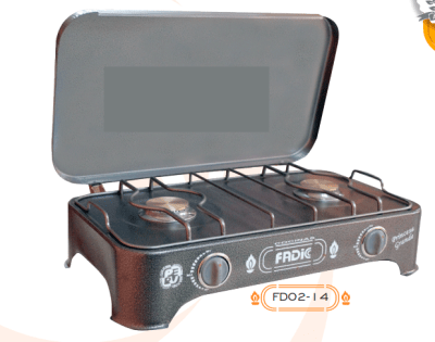 COCINA 02 HORNILLAS FADIC PRINCESA GRANDE FD02-14 ESMALTADA C/T F51