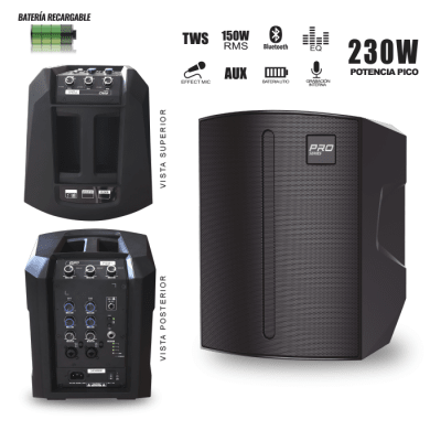 PARLANTE ACTIVO PRO SERIESPSM1 6.5