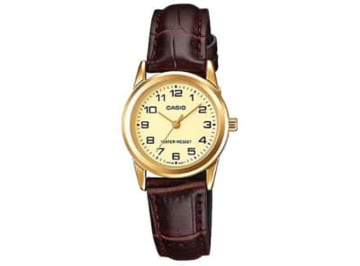 Reloj Casio LTP-V001GL-9B Mujer Cuero1