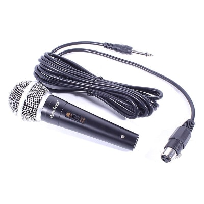 MICROFONO ALAMBRICO BARETONE RM-580 METAL 3M F0.501