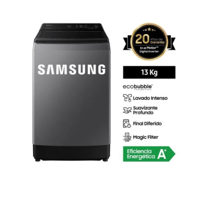 LAVADORA SAMSUNG WA13CG5441BDPE 13 KILOS F401