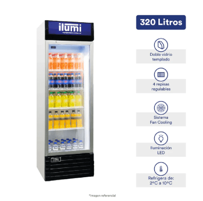 VISICOOLER ILUMI BC-3200 320 LITROS F70
