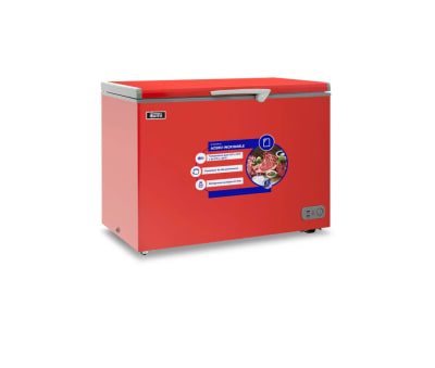 CONGELADORA ILUMI TFI-3400RE 340 LITROS TINA DE ACERO TAPA DURA 1 PUERTA F551