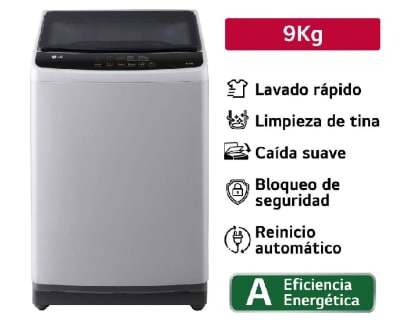 LAVADORA LG WT9GL 9 KILOS F401