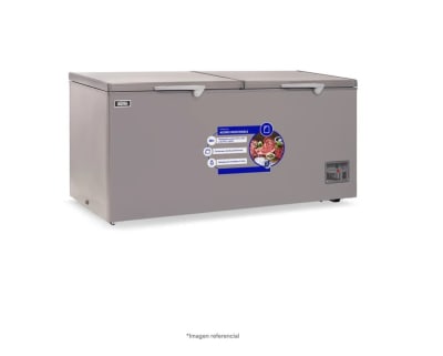 CONGELADORA ILUMI TFI-8002DG 800 LITROS TINA DE ACERO 2 TAPAS F100