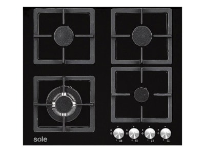 Cocina Empotrable Sole Solco040 59 cm Gas Vidrio