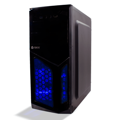 Case Teros TE1055, Mid Tower, ATX, 600W, USB 2.0/ USB 3.0, Audio2